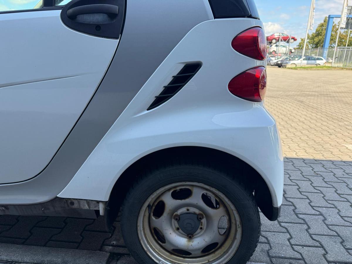 Smart Fortwo 451 Coupe original Kotflügel Seitenteil hinten links weiß BJ07
